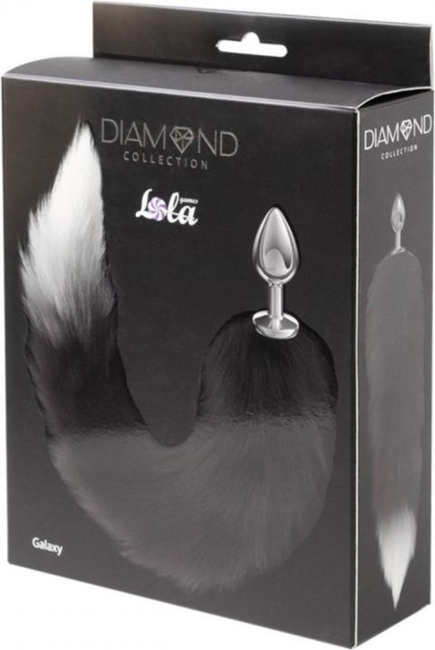 Anal Plug Diamond Galaxy Black Lola Games