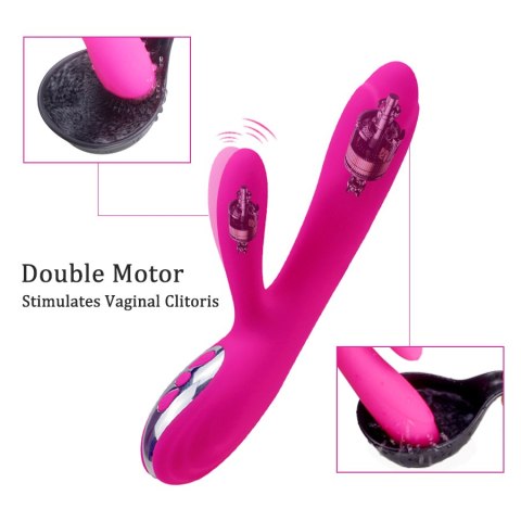 Wibrator-Joker Heating Double Vibrating Massage Stick Boss Series