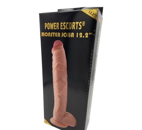 Gruby duży realistyczny penis dildo członek 31cm