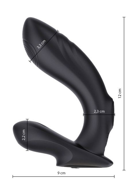 Masażer sex stymulator prostaty 10+5 trybów 12 cm TOYJOY