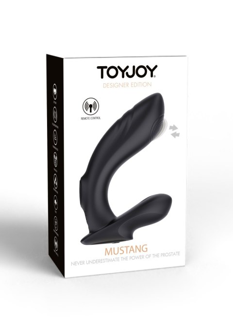 Masażer sex stymulator prostaty 10+5 trybów 12 cm TOYJOY