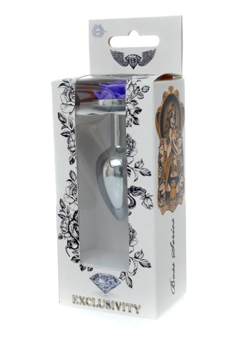 Plug-Jewellery Silver PLUG ROSE- Purple Boss Series HeavyFun