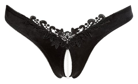 G-String Pearls black S Cottelli LINGERIE