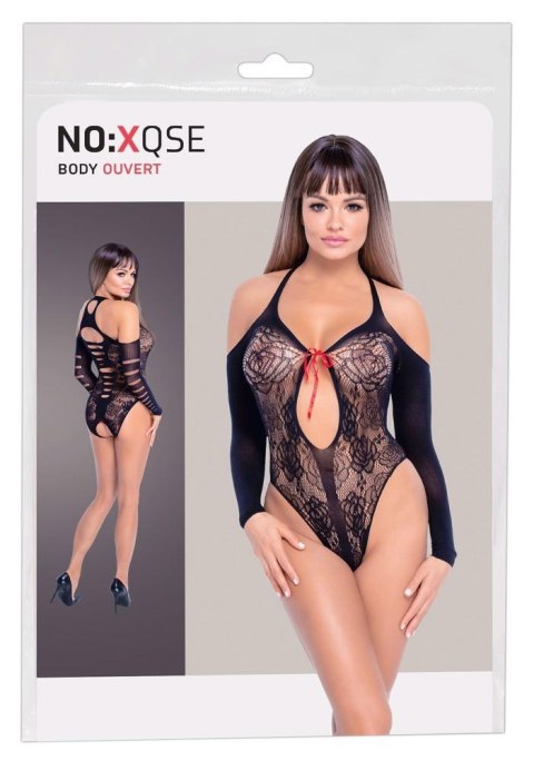 Body czarne sexy open S-L NO:XQSE