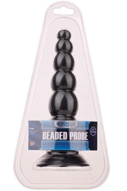Plug-MENZSTUFF BEADED PROBE BLACK Dream Toys