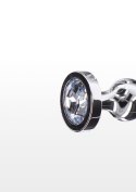 Korek analny sonda stalowa kulkowa diament 13cm TOYJOY