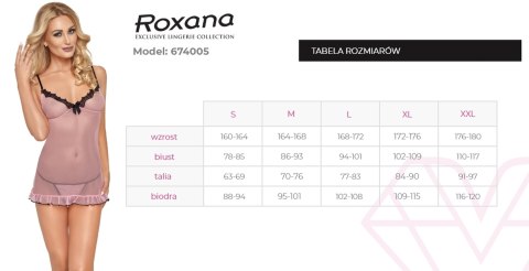Koszulka i stringi 6740 XL ROXANA
