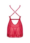 Lacelove babydoll i stringi M/L Obsessive