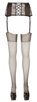 Pończochy do pasa czarne XS/1 Cottelli LEGWEAR