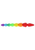 Rainbow Heart Beads Rainbow TOYJOY