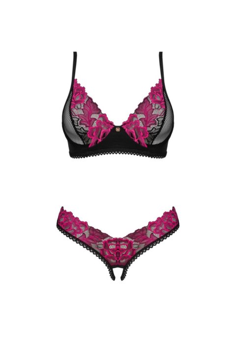 Rosenty komplet 2-częściowy otwarty XL/2XL Obsessive