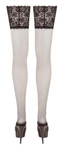 Pończochy czarne samonośne 7/3XL Cottelli LEGWEAR
