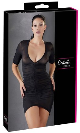 Sukienka czarna Dress Ruffles S Cottelli PARTY