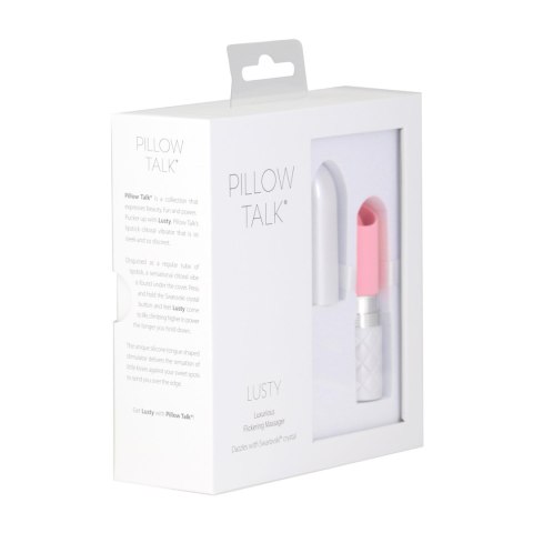 Pillow Talk - Lusty Luxurious Flickering Massager Pink Pillow Talk