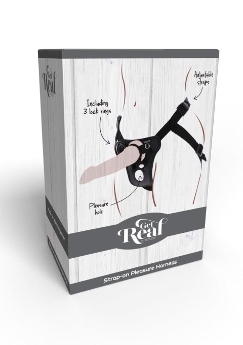 Strap-On Pleasure Harness Black TOYJOY