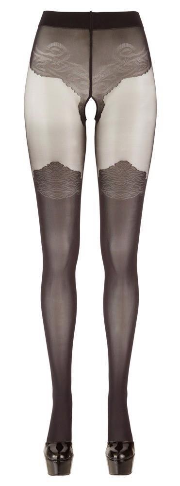 Rajstopy z otworem 6/2XL Cottelli LEGWEAR