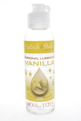 Jadalny smakowy żel nawilżający wanilia 100ml Boss Series Health