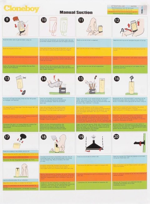 Klon penisa Cloneboy Suction pink Cloneboy