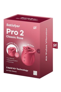 Wibrator z falą ciśnieniową Pro 2 Classic Rose