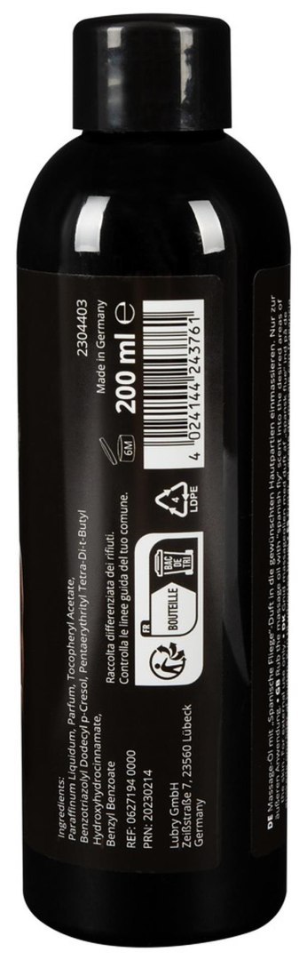 Olejek do masażu Erotic Massage Oil Spanish Fly 200 ml Magoon