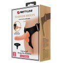 StrapOn Dildo na pasku wibrator uprząż z paskiem realistyczny wygląd Pretty Love