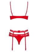 Komplet erotyczny pas stanik stringi obsessive s/m Obsessive