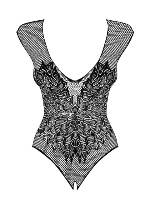 Ozdobne body erotyczna siateczka obsessive xl/xxl Obsessive