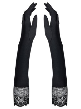 Rękawiczki długie do łokcia koronkowe obsessive Obsessive