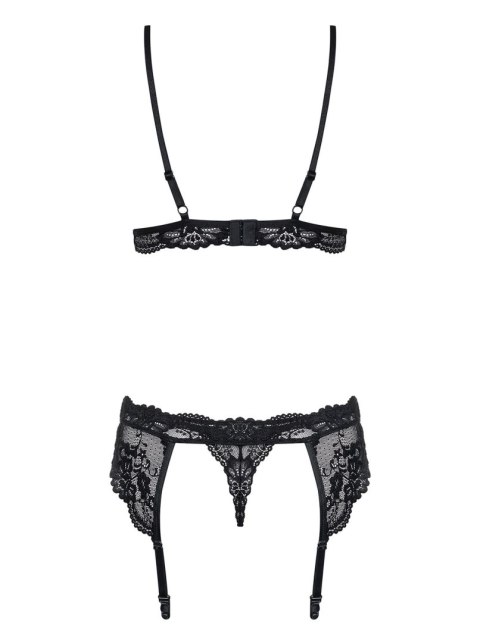 Sex komplet biustonosz pas stringi obsessive s/m Obsessive