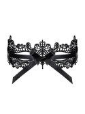 Sex opaska maska na oczy czarne koronki obsessive Obsessive