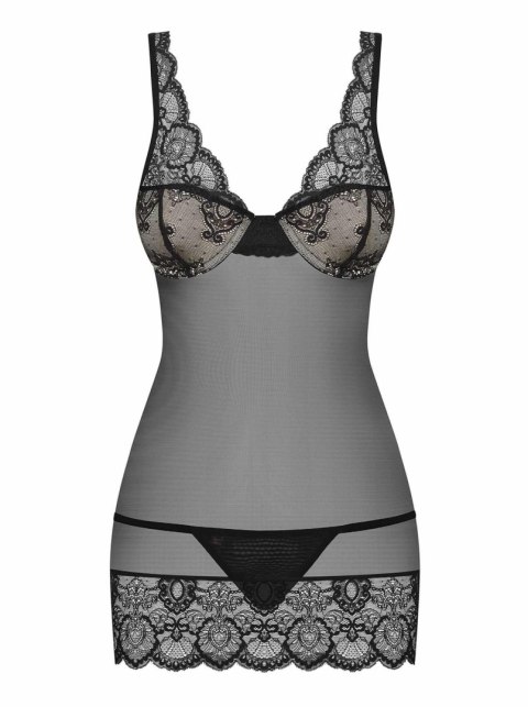 Zmysłowy komplet koszulka stringi obsessive l/xl Obsessive