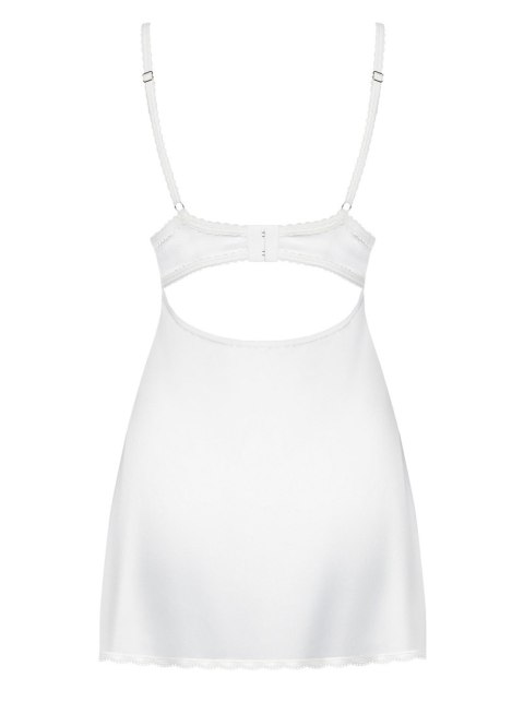 Biała koszulka stringi sex komplet obsessive l/xl Obsessive