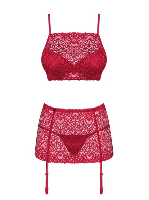 Biustonosz pas stringi sex komplet obsessive s/m Obsessive