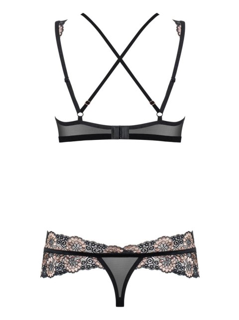 Biustonosz stringi erotyczny komplet obsessive lxl Obsessive