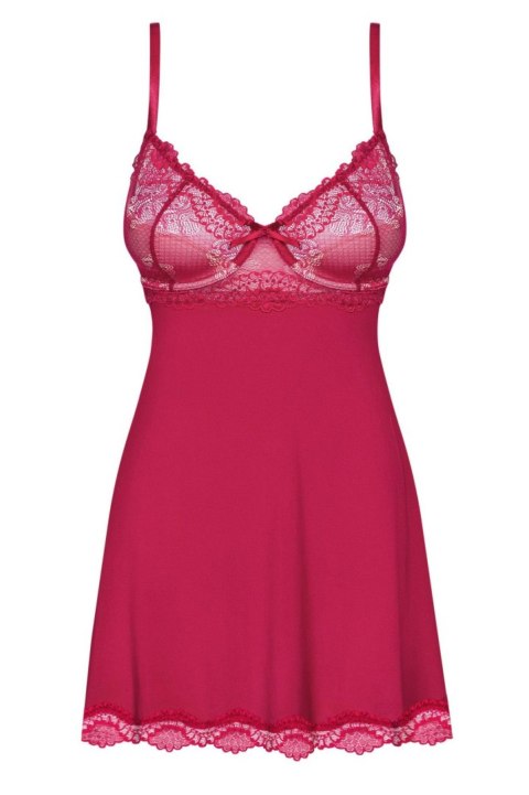 Czerwona koszulka stringi komplet obsessive s/m Obsessive