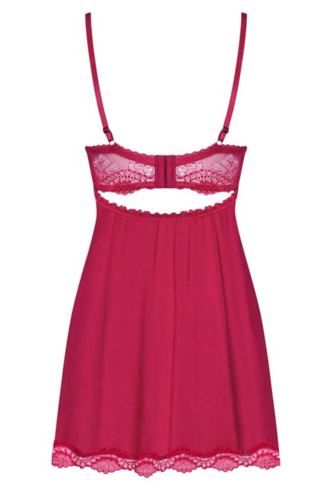 Czerwona koszulka stringi komplet obsessive s/m Obsessive