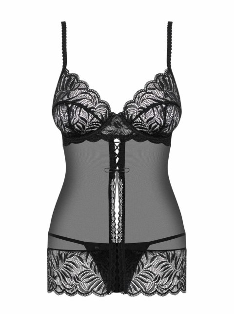 Koszulka stringi komplet babydoll obsessive l/xl Obsessive