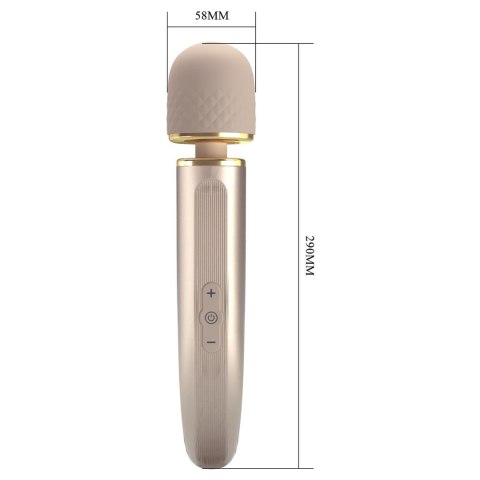 Wibrator - Interesting Massager Gold 5 levels of speed control 7 vibration functions Pretty Love