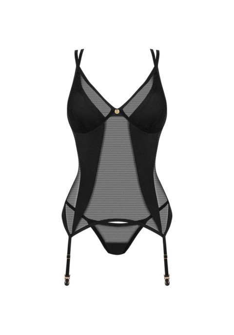 Nesari gorset i stringi M/L Obsessive