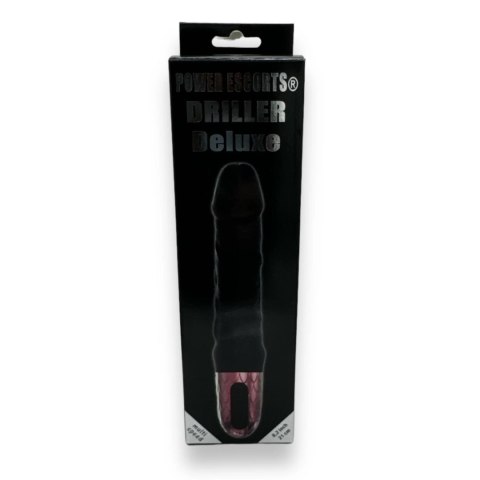 Czarny realistyczny wibrator Realistic Vibrator Power Escorts