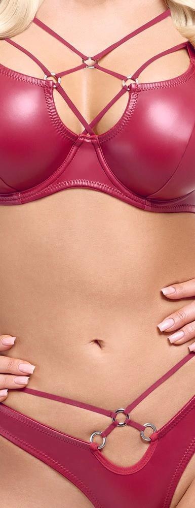 Bra Set red 75B/S Cottelli LINGERIE