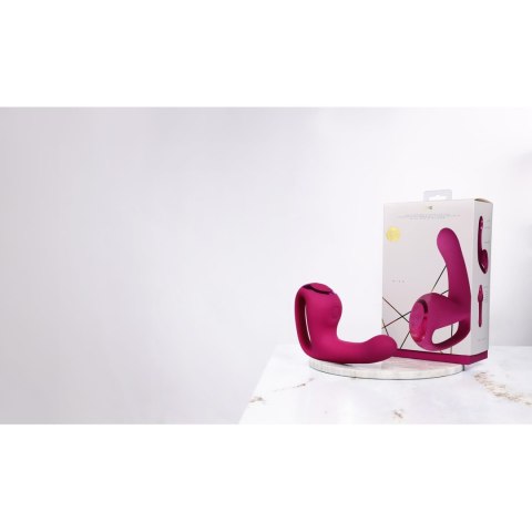 Wibrator Riko 3 w 1 - Motion & Pulse Wave Stimulator - Pink Vive