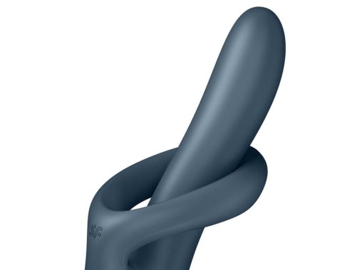 Stymulator 3 w 1 Heat flex 4 grey Satisfyer