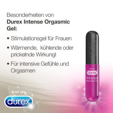 Mocny żel orgazmowy dla kobiet podniecający 10ml Durex