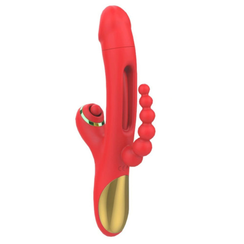 Wibrator 9 funkcji wibracji i stymulującego pchania, B - Series Lyla