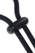 A-Toys Erection enhancing lasso Jat , black, silicone, 14cm A-Toys