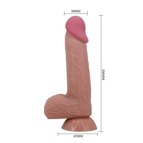 BAILE - Sliding Skin 8,1'', Bendable Suction base TPR BAILE