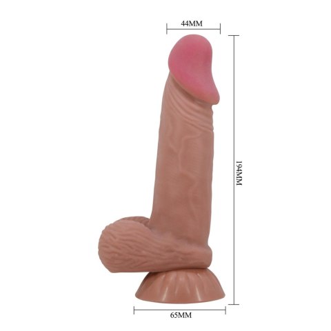 BAILE - Sliding Skin 8,1'', Suction base Bendable TPR BAILE