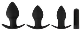 BV Vibrating Butt plugs in 3 s Black Velvets