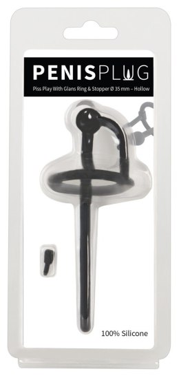 Penis plug Piss Play with Stop Penisplug